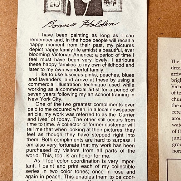 Framed Vintage Carriage Scene Art - Picture 3 of 6